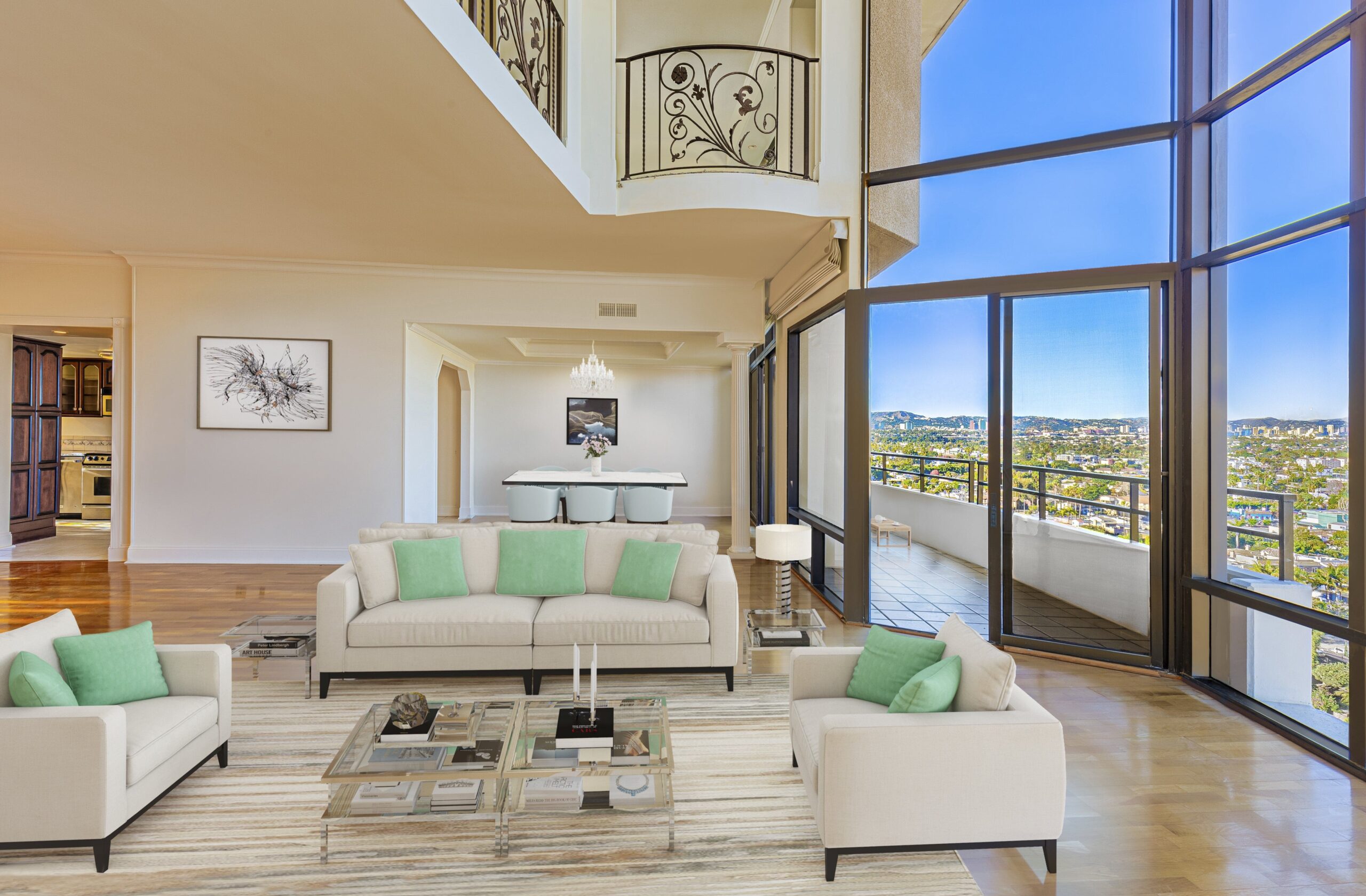 Rooftop Patio Staging
