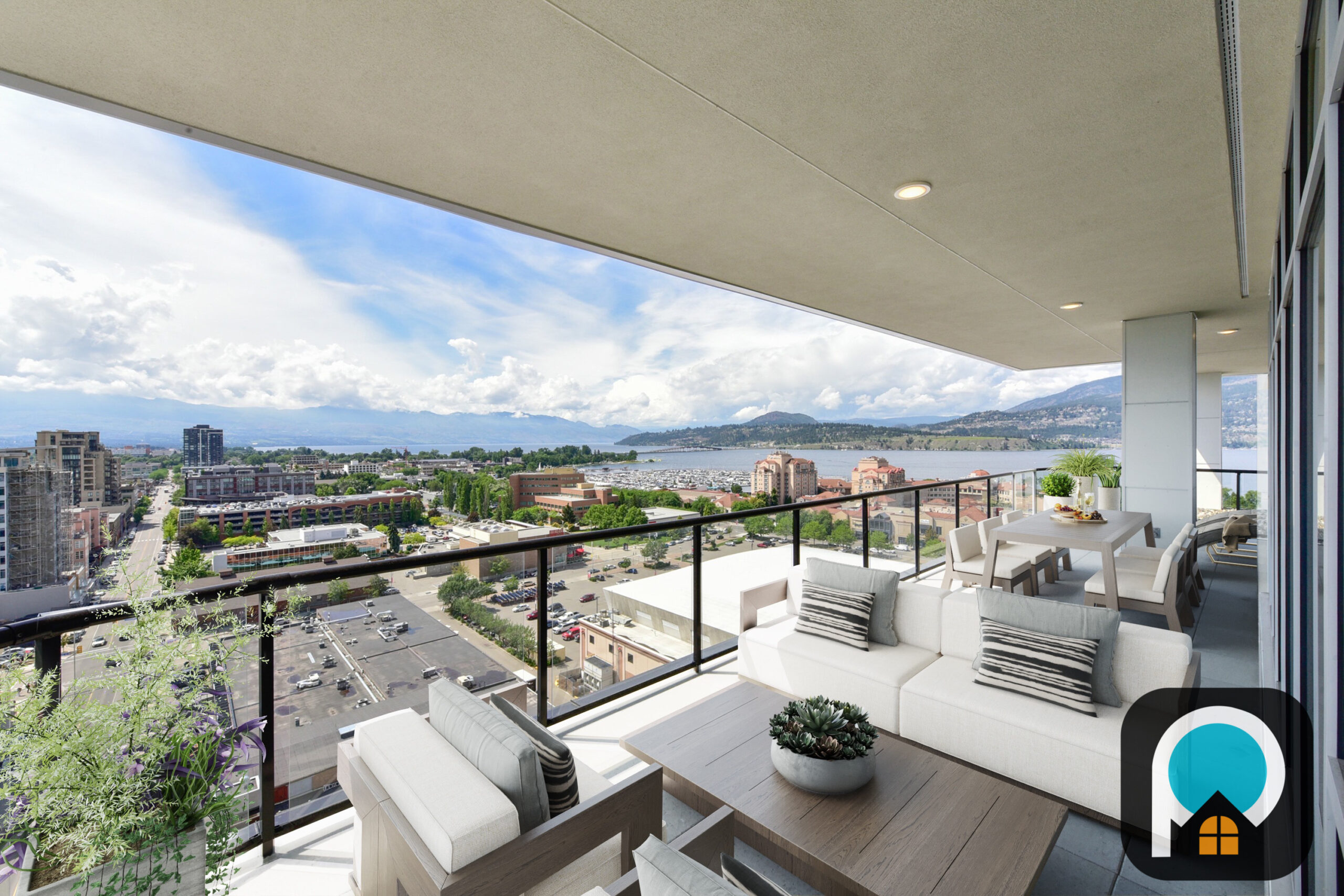 Outdoor Lounge Staging