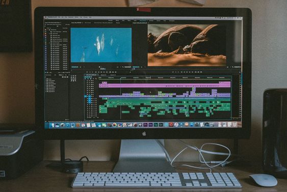 Video Editing Workplace