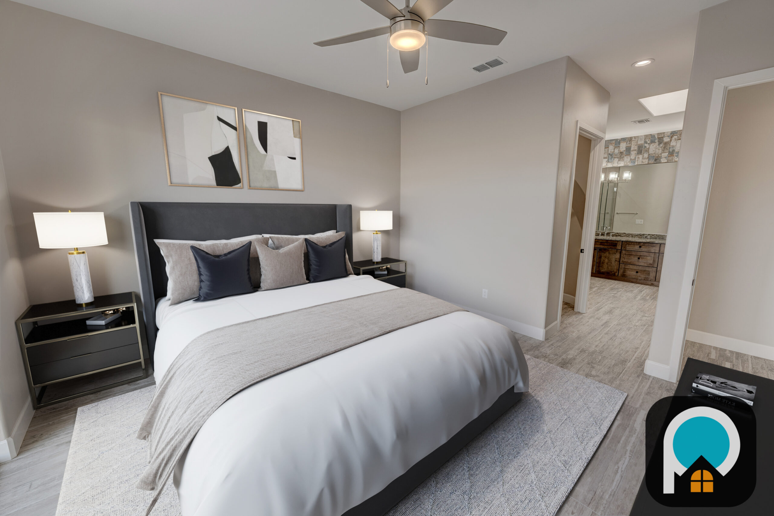 Master Suite Staging