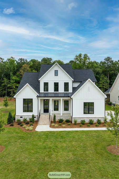Dark Trim Farmhouse
